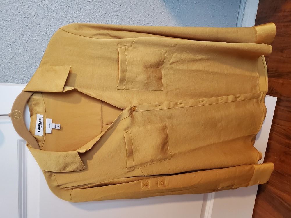 Express portofino blouse size med